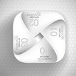 Abstract 3D Paper Infographics