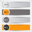 Numbered banner set.