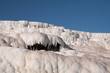 Travertine pools and terraces in Pamukkale (Turkey)