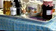 pouring fresh orange juice