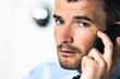 businessman is calling