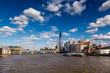 The Shard and Southwark Bridge in London, United Kingdom
