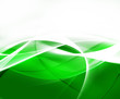 Illustration: Elegant abstract green and white waves Elegant abstract green and white waves