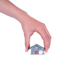 Hand mit Haus