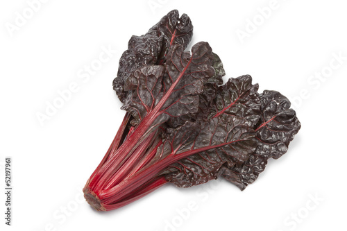 Photo: Fresh red chard Fresh red chard
