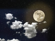 Foto: Full moon sky Full moon sky