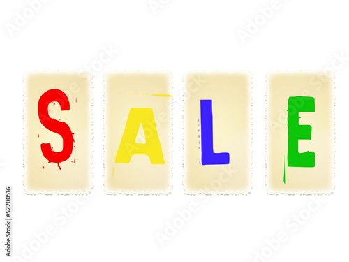Illustration: sale sale