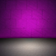 Purple clay wall