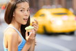 Photo: Cupcakes - woman caught eating cupcake snack Cupcakes - woman caught eating cupcake snack
