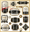 Luxury golden labels