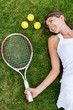 Female tennis player