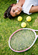 Female tennis player