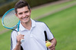 Male tennis player