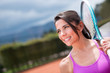 Female tennis player