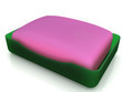 Plastic soap dish does not mirror surface №6