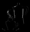 caffè silouette