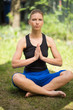 Woman doing yoga