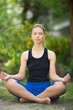 Woman doing yoga