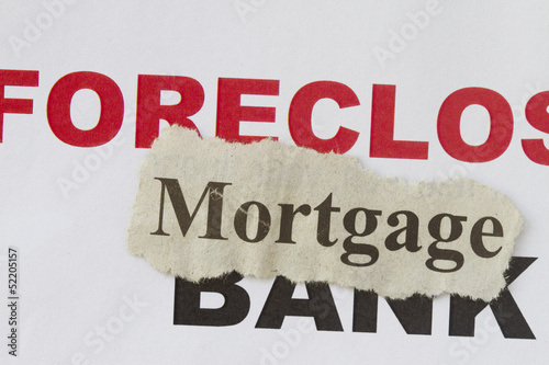Photo: Foreclosed notice Foreclosed notice