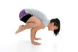Girl in Yoga Pose