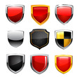 Shield set. Vector