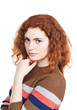 Foto: Portrait of the red-haired girl Portrait of the red-haired girl