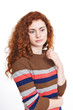 Foto: Portrait of the red-haired girl Portrait of the red-haired girl