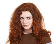 Foto: Portrait of the red-haired girl Portrait of the red-haired girl