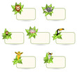 happy cartoon animals - stickers