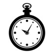 Vektor: symbol taschenuhr I symbol taschenuhr I