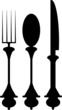Fork, knife, spoon