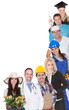 Photo: Group of people representing diverse professions Group of people representing diverse professions