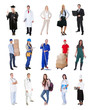 Foto: Professional workers, businessman, cooks, doctors, Professional workers, businessman, cooks, doctors,