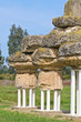 Archaeological Park. Metaponto. Basilicata. Italy.