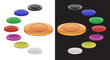 Blank Ellipse Buttons