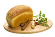 Bread with parsley and nuts