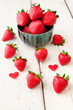 Fresh strawberries