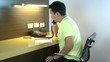 man receiving bad news on phone