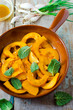 Pumpkin baked with spices