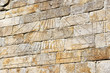 Sundial at the wall