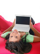 mädchen mit computer