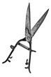 vintage hedge shears