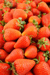 Fresh strawberries background