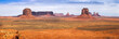Classic Panorama of American West, Monument Valley
