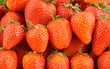 Fresh strawberries background