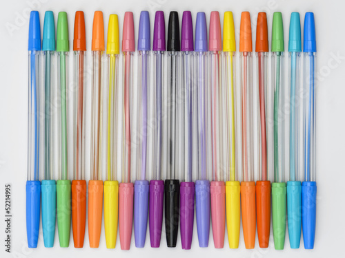 Photo: Rainbow Ballpoint Pens Rainbow Ballpoint Pens