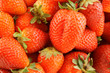 Fresh strawberries background