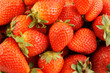 Fresh strawberries background