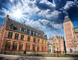 Classic architecture of Netherlands - Amsterdam Landmark