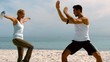 Video: People doing martial arts People doing martial arts